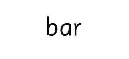 bar