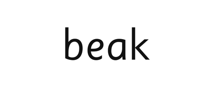 beak