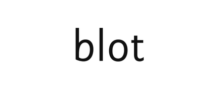 blot