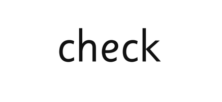 check