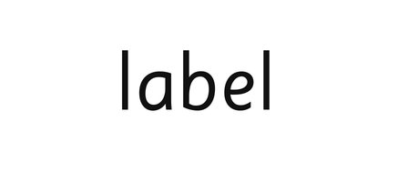 label