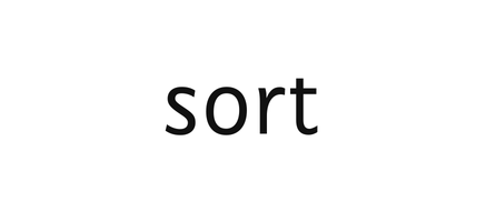 sort