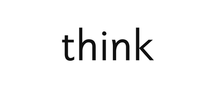 think