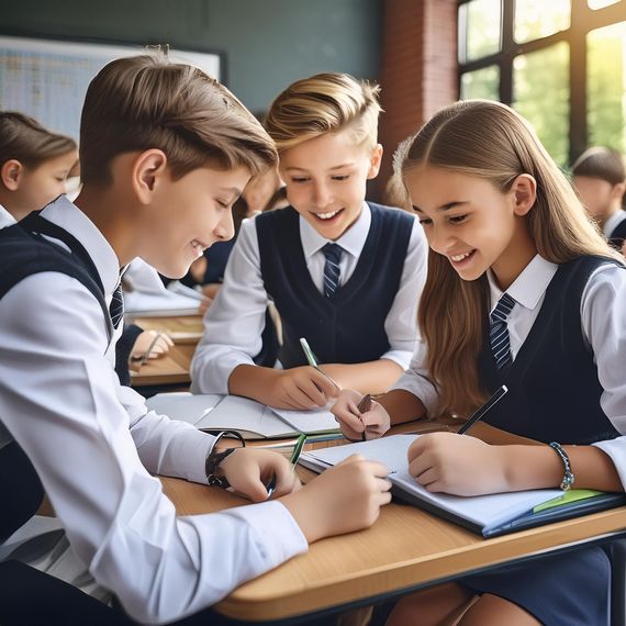 Online 11+ tests help children get into grammar school.